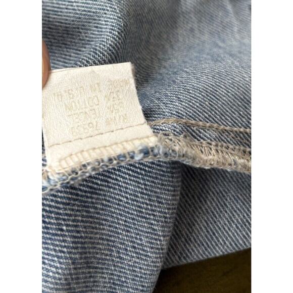 Pulp Womens Embroidered Jean Jacket Size M Snowmen Winter VTG 90s Christmas - Picture 11 of 11